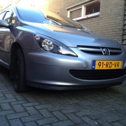 Bumperkappen gespoten 2012-10-07