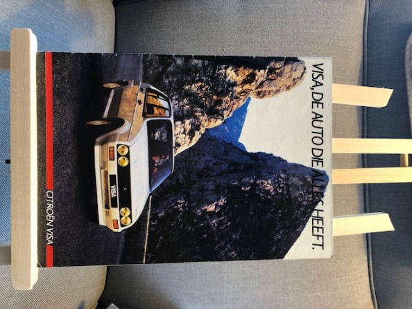 Folder Visa 1985 Modeljaar 1986